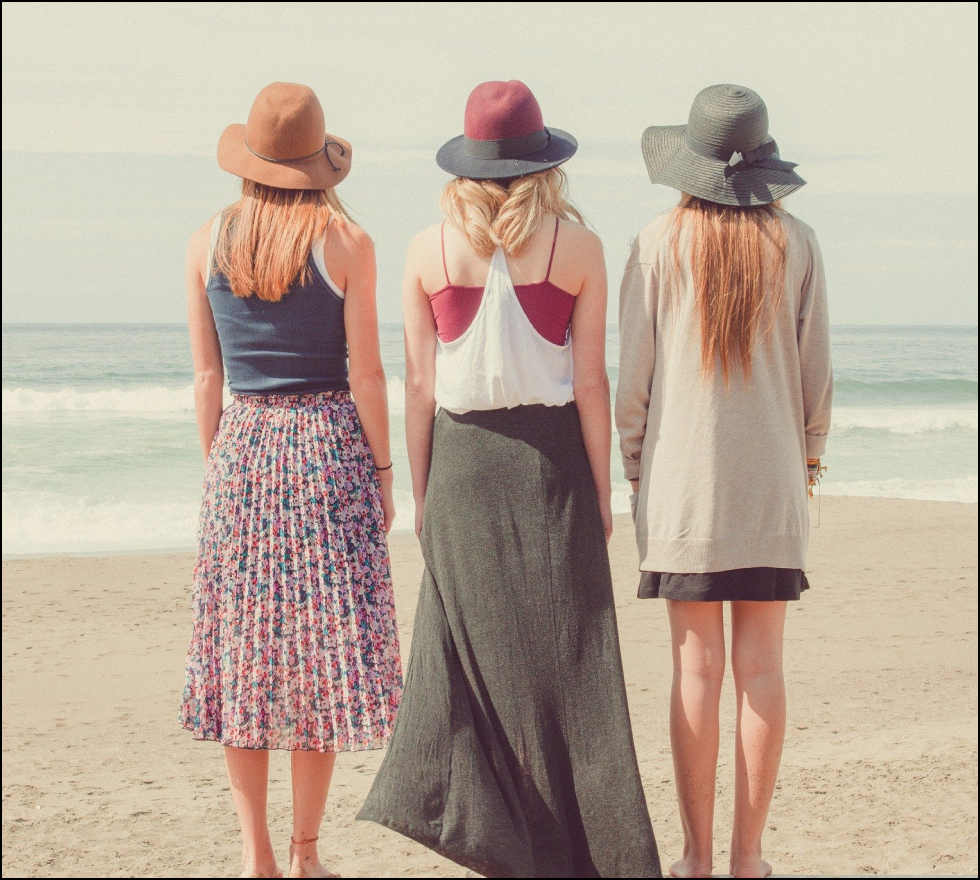 frauen am strand